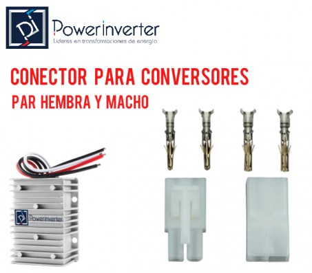 CONECTOR - CONVERSOR DC TO DC